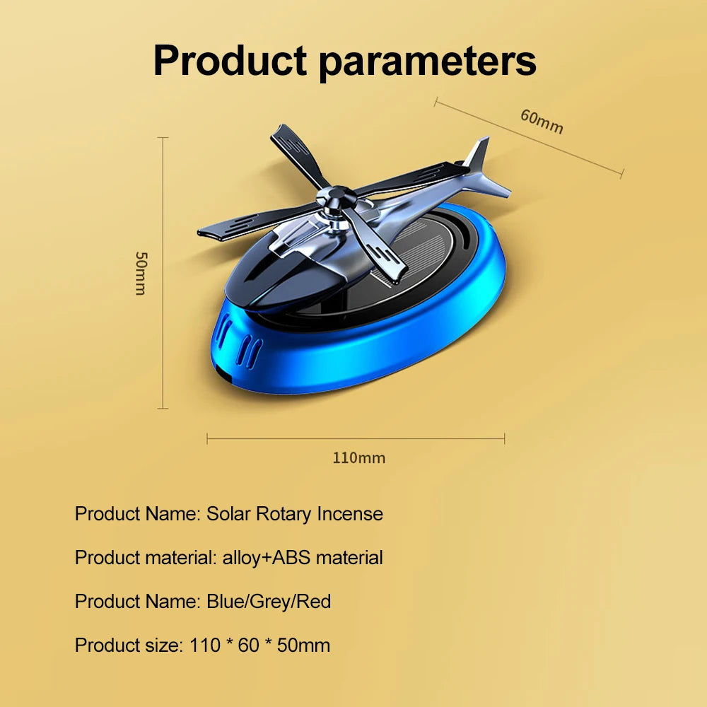 HelioSpin⢠Solar Car Aroma Diffuser