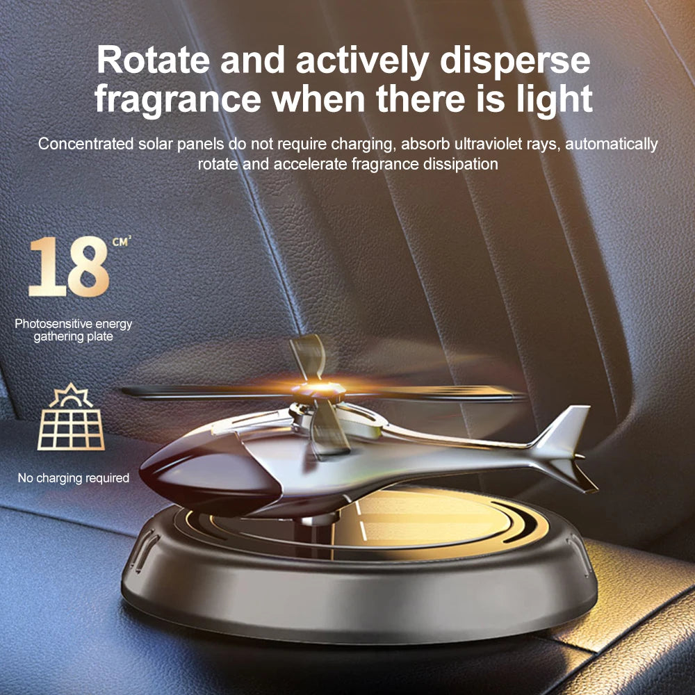 HelioSpin⢠Solar Car Aroma Diffuser