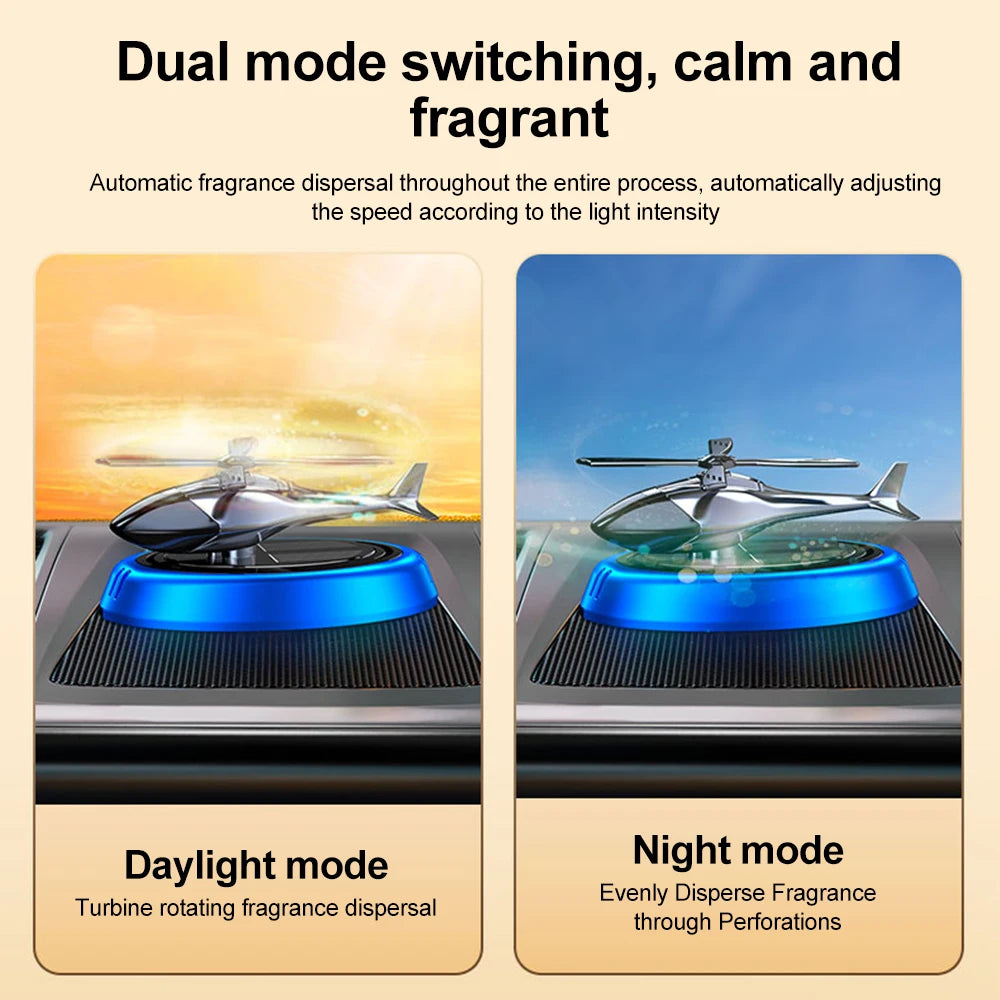 HelioSpin⢠Solar Car Aroma Diffuser
