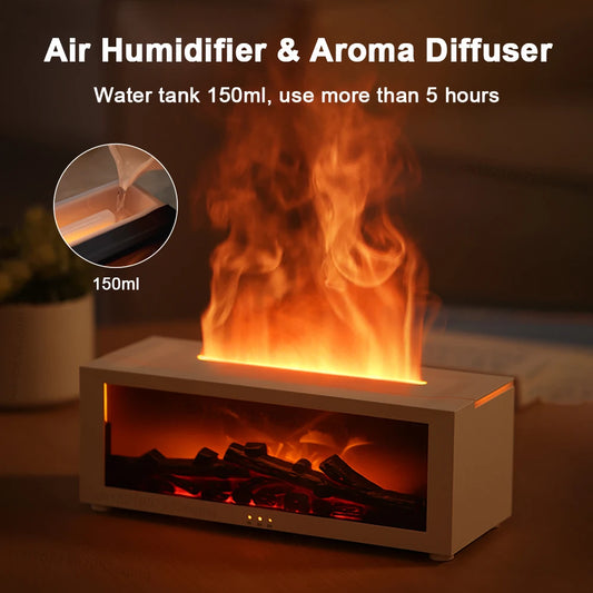 ZenGlow™ Dual Mist Humidifier & Aroma Diffuser